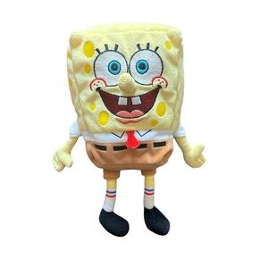2004 Ty Beanie Babies 8” SpongeBob SquarePants SpongeBob Plush Toy Without Tag